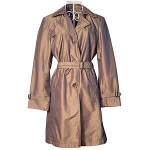 Iridescent trench Coat size M Gallery Coat